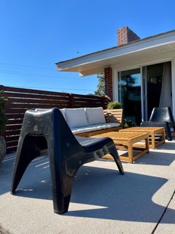 Ikea Outdoor Patio Deck Porch Modern Lounge Chairs