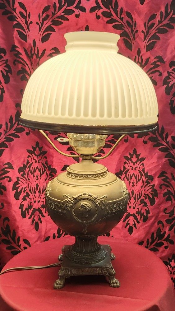 Antique Brass Lamp 