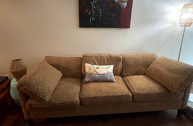 Living Room Set – Sofa, Side Tables + Lamp