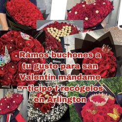 Arreglos Buchones De Flores Para San Valentin 