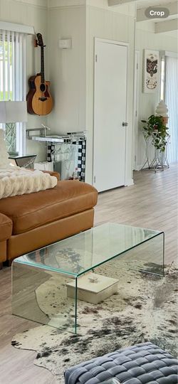 Modern 2-Tier Silver Metal Glass Clear Rolling Kitchen Bar Cart With Wheels | Shelves | 2 Tier | Storage | Rectangular