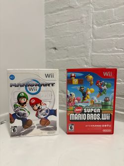 Nintendo Wii Super Mario Bros & Mario Kart
