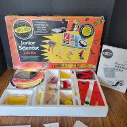 Disney Bill Nye Junior Scientist Lab Kit 1990s (1997) 200+ Experiments (Vintage