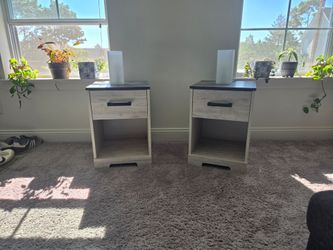 Night Stands including night lights set of two