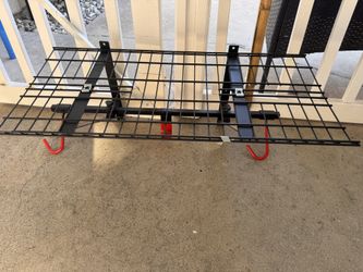 Wall Mounted Rack With Hooks & Hardware
