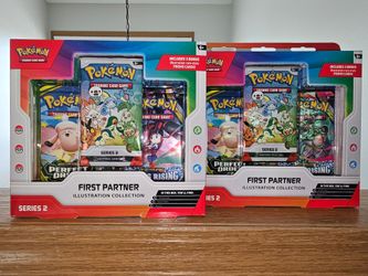 Pokemon FIRST PARTNERS Series 2 Box CHAOS RISING Trading Cards PERFECT ORDER TCG