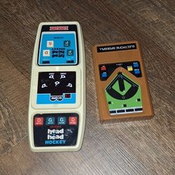 2 Vintage Hand Held Games 