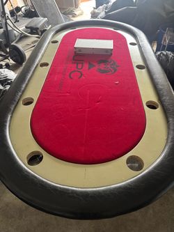 Poker table