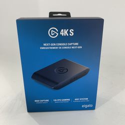 Elgato Game Capture 4K S Black New Sealed (PZ(contact info removed))