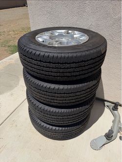 Brand New 2026 Chevy Silverado Tires & Wheels – LT245/75R17 (Set of 4)