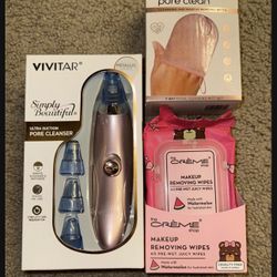 Ultra Suction Pore Cleanser  Facial Wipes Great WHITE ELEPHANT GIFT