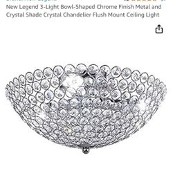 Crystal Cover Light Chandelier