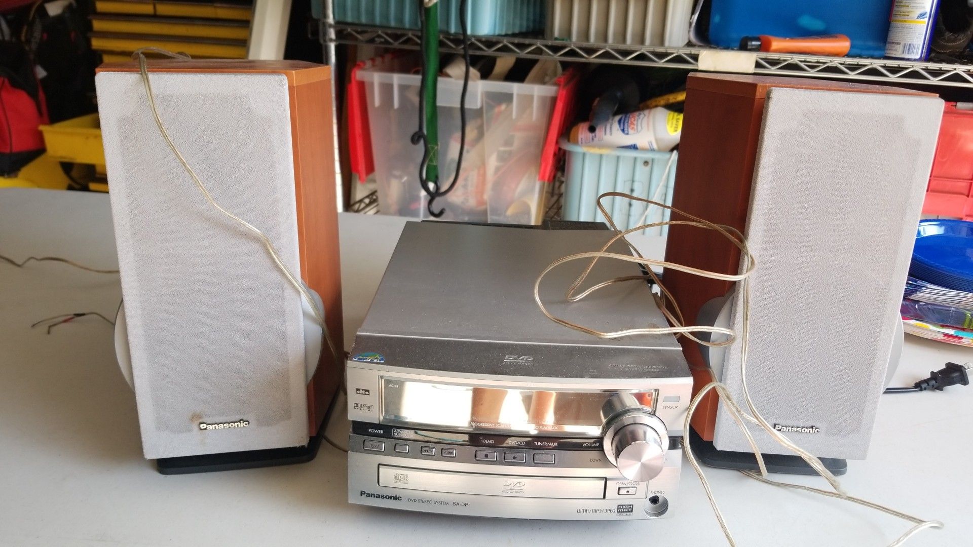 Panasonic DVD PLAYER/stereo system