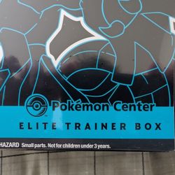 Black Bolt White Flare Pokemon Center Etb