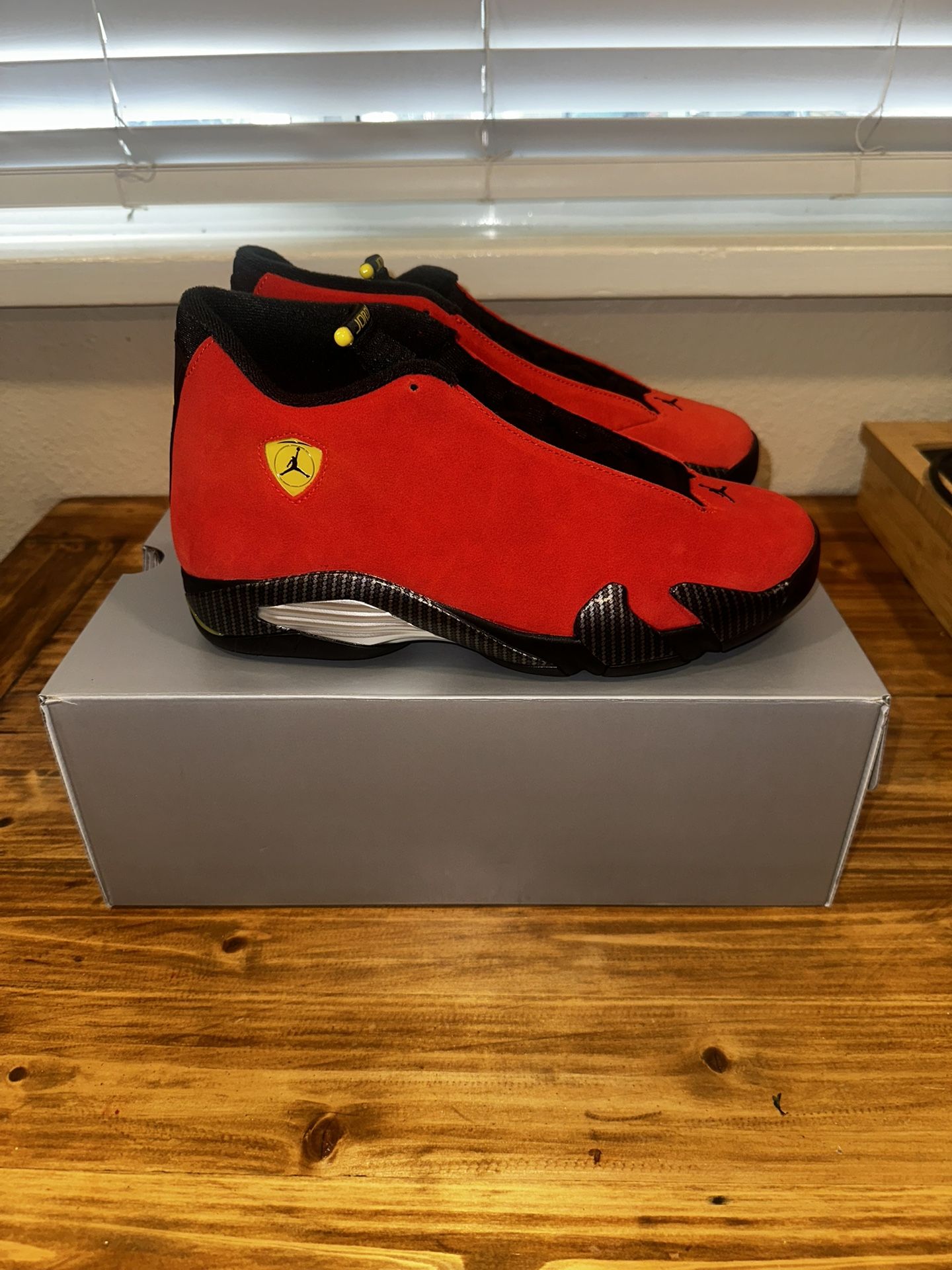 Jordan 14 Retro Ferrari Size 10
