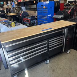 Tool Box Husky Black W 72” 