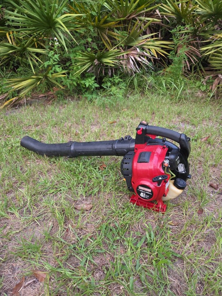 Runs Good, 4 Cycle! Craftsman 4 Cycle Gas Leaf Blower