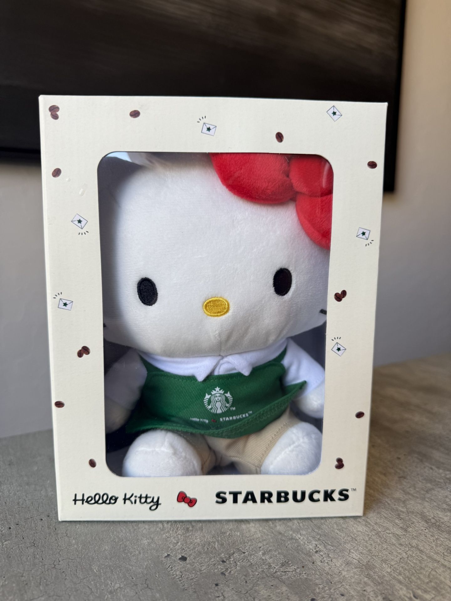 Starbucks x Hello Kitty New Boxed Plush 2025 Holiday Collection 2025 (VIRAL) Limited
