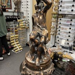 Bronze Statu, Figurines  36”  Antiq