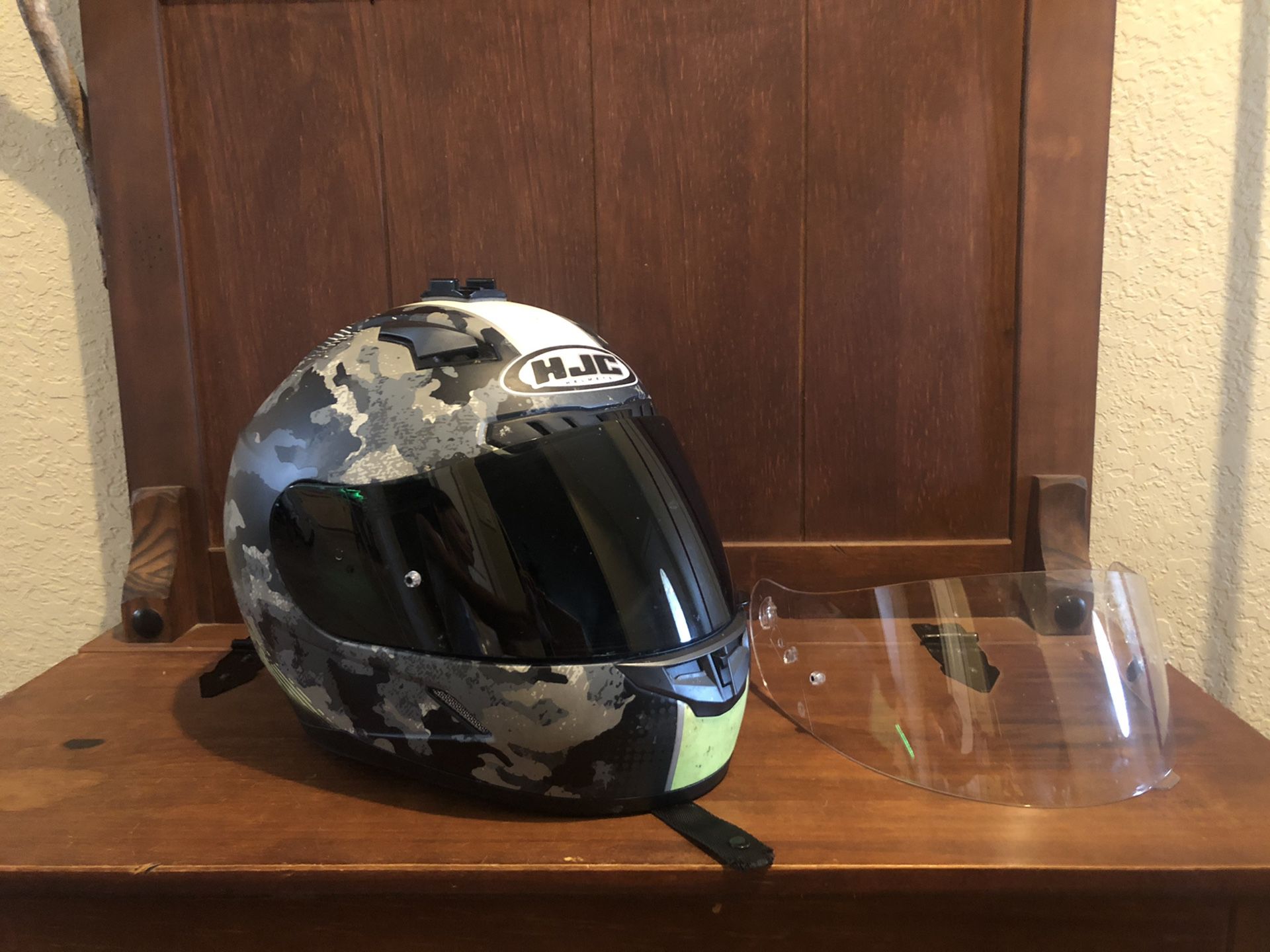 Mens HJC Motorcycle Helmet