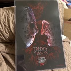 FREDDY VS JASON HALLOWEEN HORROR NIGHTS BRAND NEW 