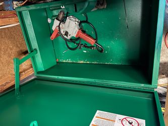 Job box and power tools