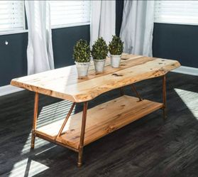 Rustic coffee table
