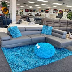 BRAND NEW GREY, BLACK OR WHITE SECTIONALS UP TO 40% OFF RETAIL- SHOP NOW PAY LATER.