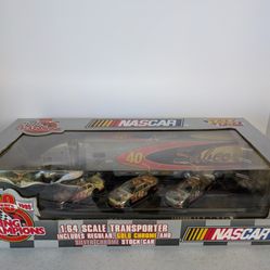 Sterling Marlin 1999 Racing Champions 1:64 Scale Transporter and 3 Cars