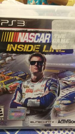PS3 NASCAR "THE GAME" INSIDE LINE
