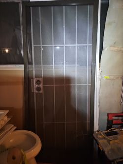 Patio Screen door 34-1/2 black