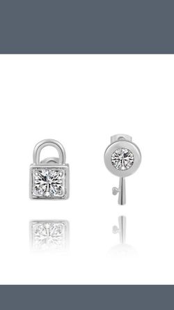 Key and lock earrings and bracelets