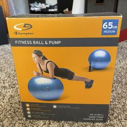 Champion Fitness Ball And Pump