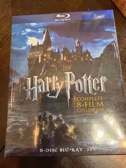 Harry Potter Blu ray set $40 brand new in plastic never opened