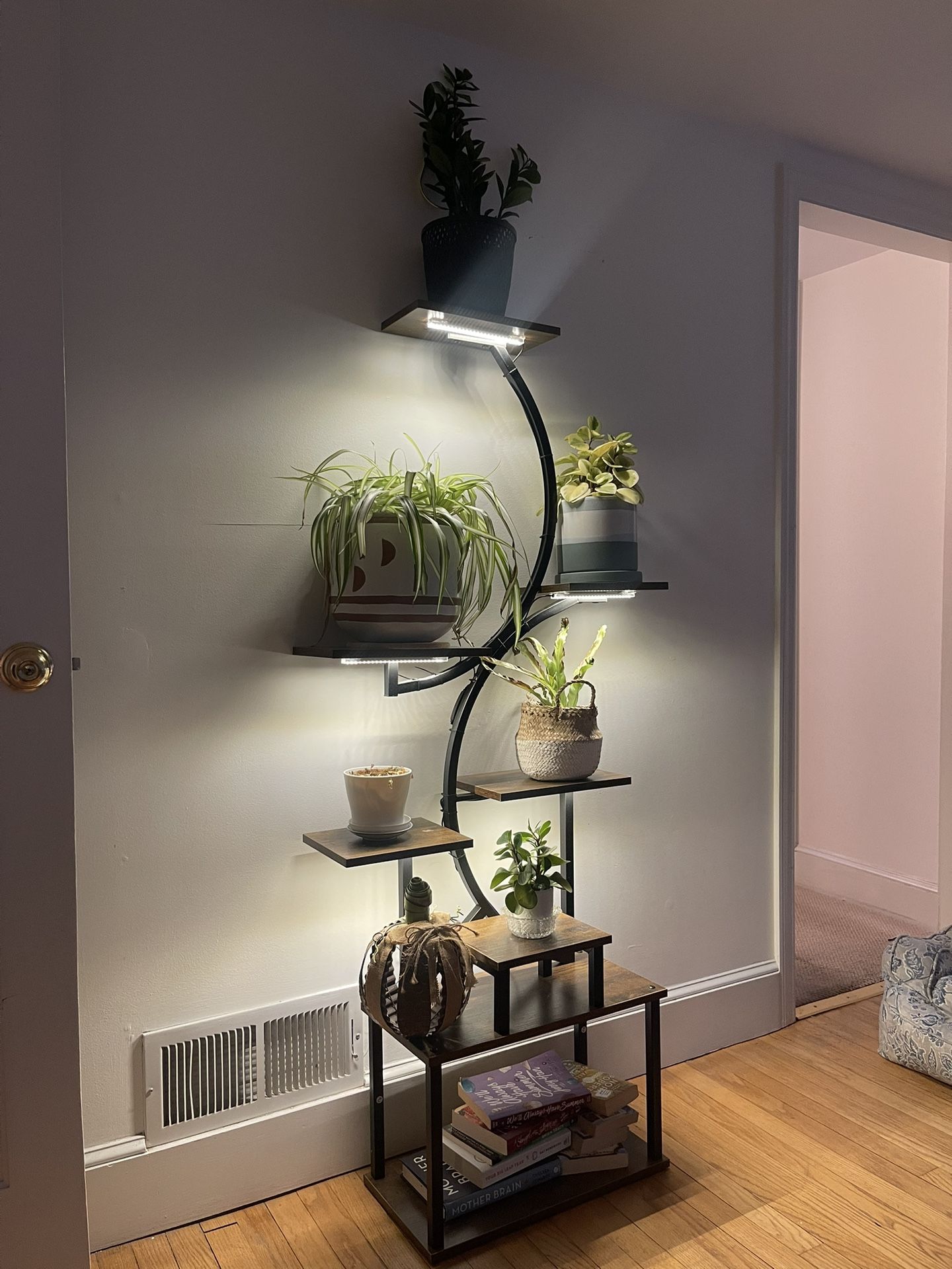 Plant Stand with Grow Lights