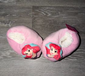 Disney princess little mermaid Ariel slippers size 4T/5t