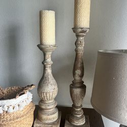 LARGE CANDLE HOLDER DECORATION SET