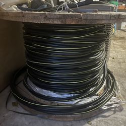 800 Ft:   4/0,4/0 & 4/0 Monmouth Aluminum Triplex URD Direct Burial Cable