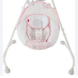 Fisher Price Deluxe Cradle And Swing Surreal Serenity 