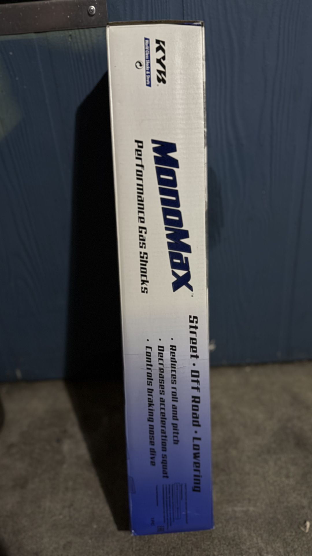 KYB MonoMax Performance Gas Shocks