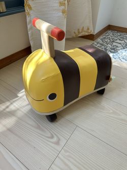 B. Toys Wooden Bee Ride-On - excellent condition!