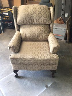 Gold Arm Chair
