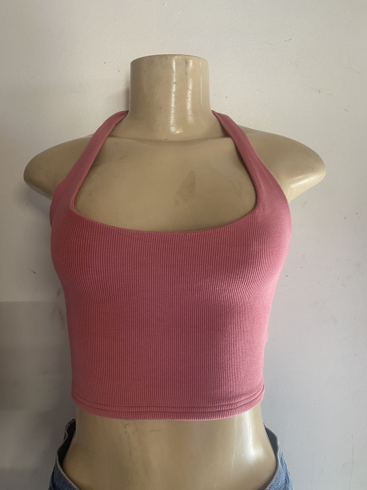 Pink Halter Top