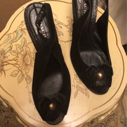 Coach Sling Shoes.Size 8 1/2-9.