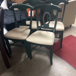 Four chairs for $200