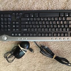 Dell USB Keyboard & Logitek USB Mouse, you get both
