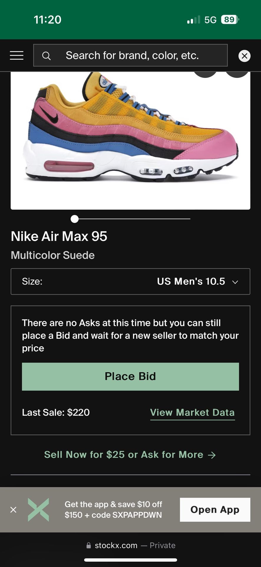 Airmax 95 Multicolor