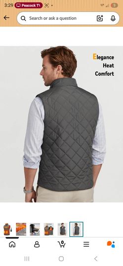 Graphene Heated Vest For Men 7.4V Fast Charge Large Capacity Battery