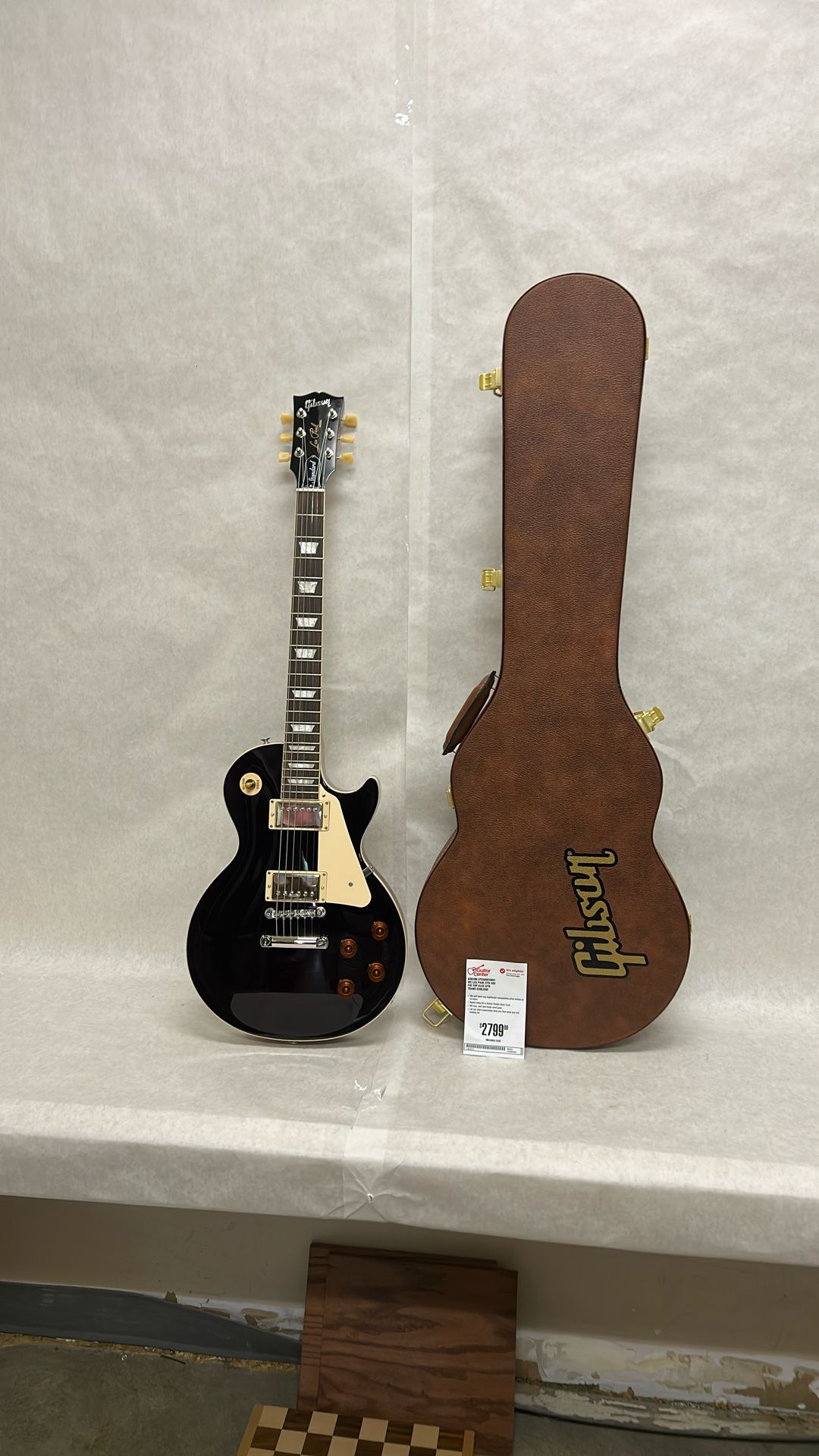 Gibson Lps5000Xnh1 Wc Les Paul Standard 50S Fig Top Electric Guitar Trans Ox Blood With Gibson Hard Case Mint Condition