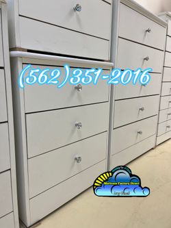 New dresser white with Diamond knobs new chest cajonera Comoda